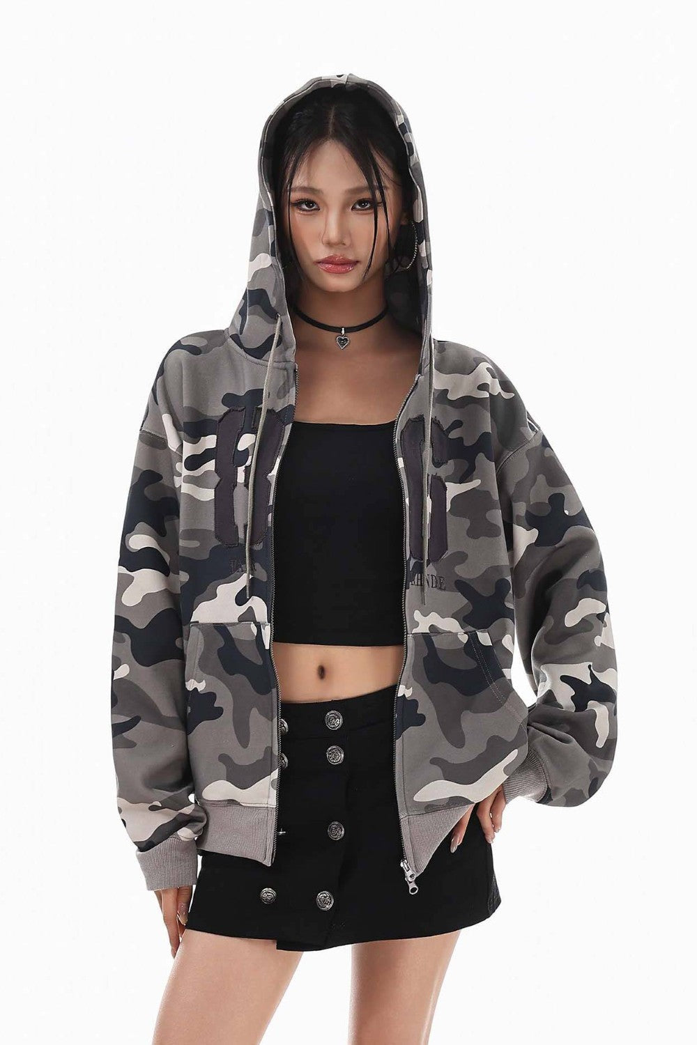 Varsity Camo Number Jacket