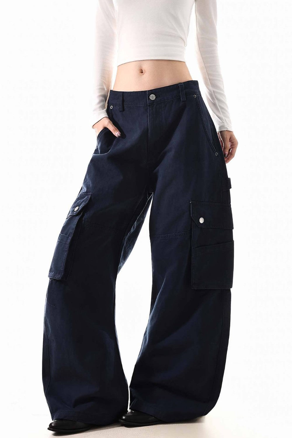 Downtown Utility Wide Jeans