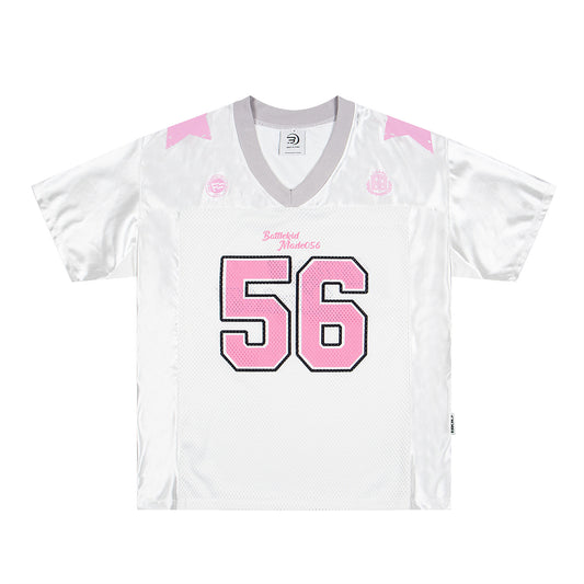 Mesh Loose Short-Sleeved Jersey T-Shirt For Men And Women Summer Breathable Sports Top