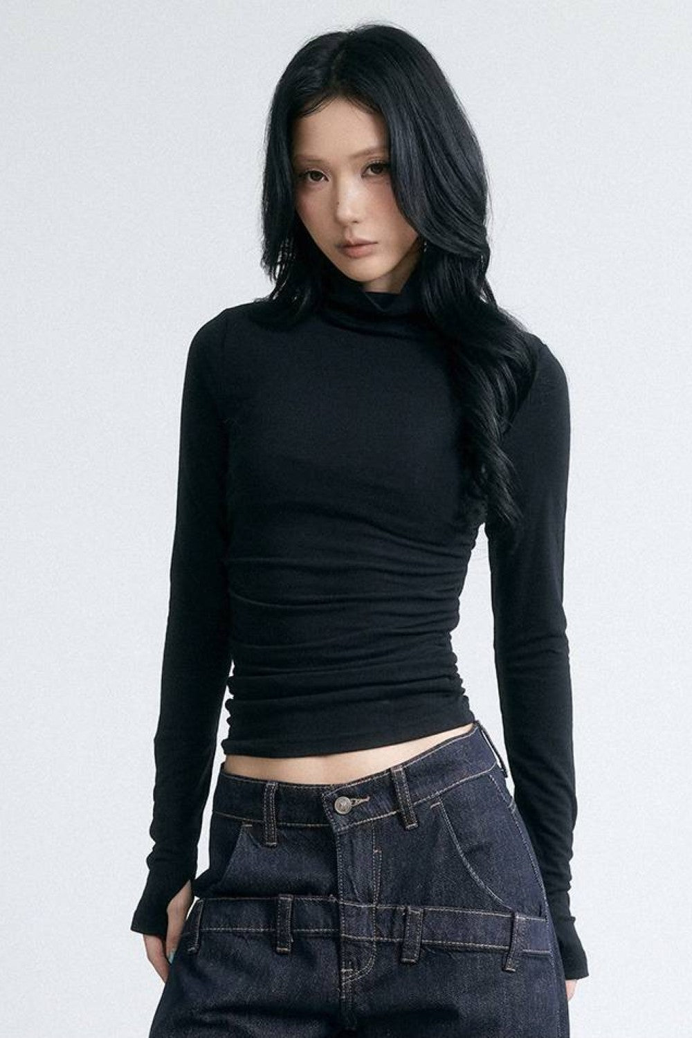 Second Skin Mockneck Top