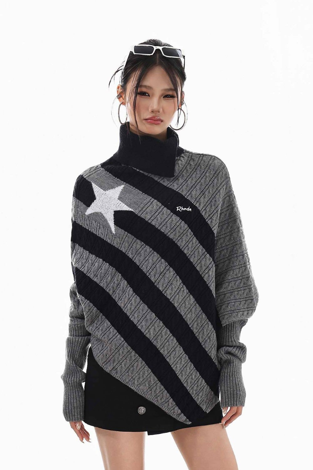 Starlight Stripe Knit Sweater