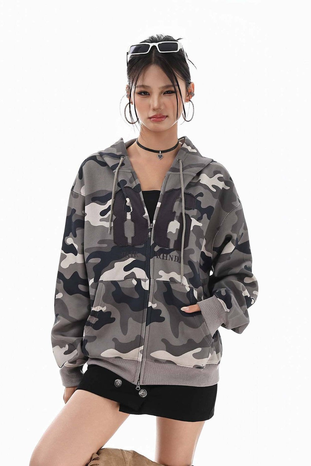 Varsity Camo Number Jacket