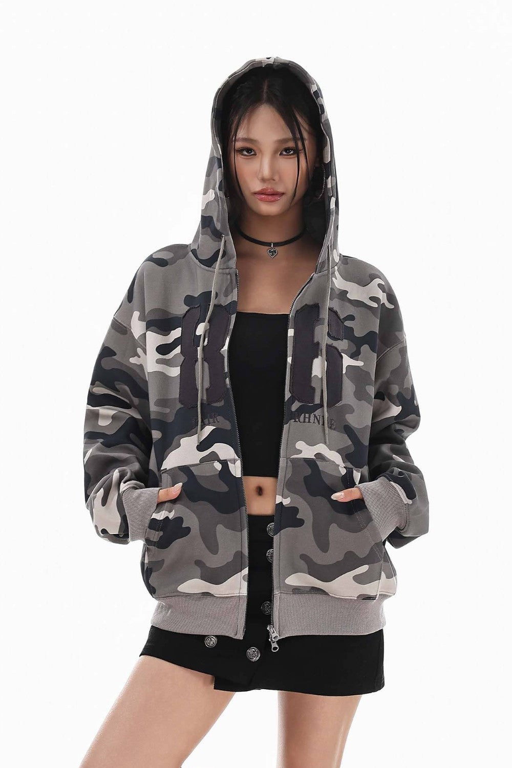Varsity Camo Number Jacket
