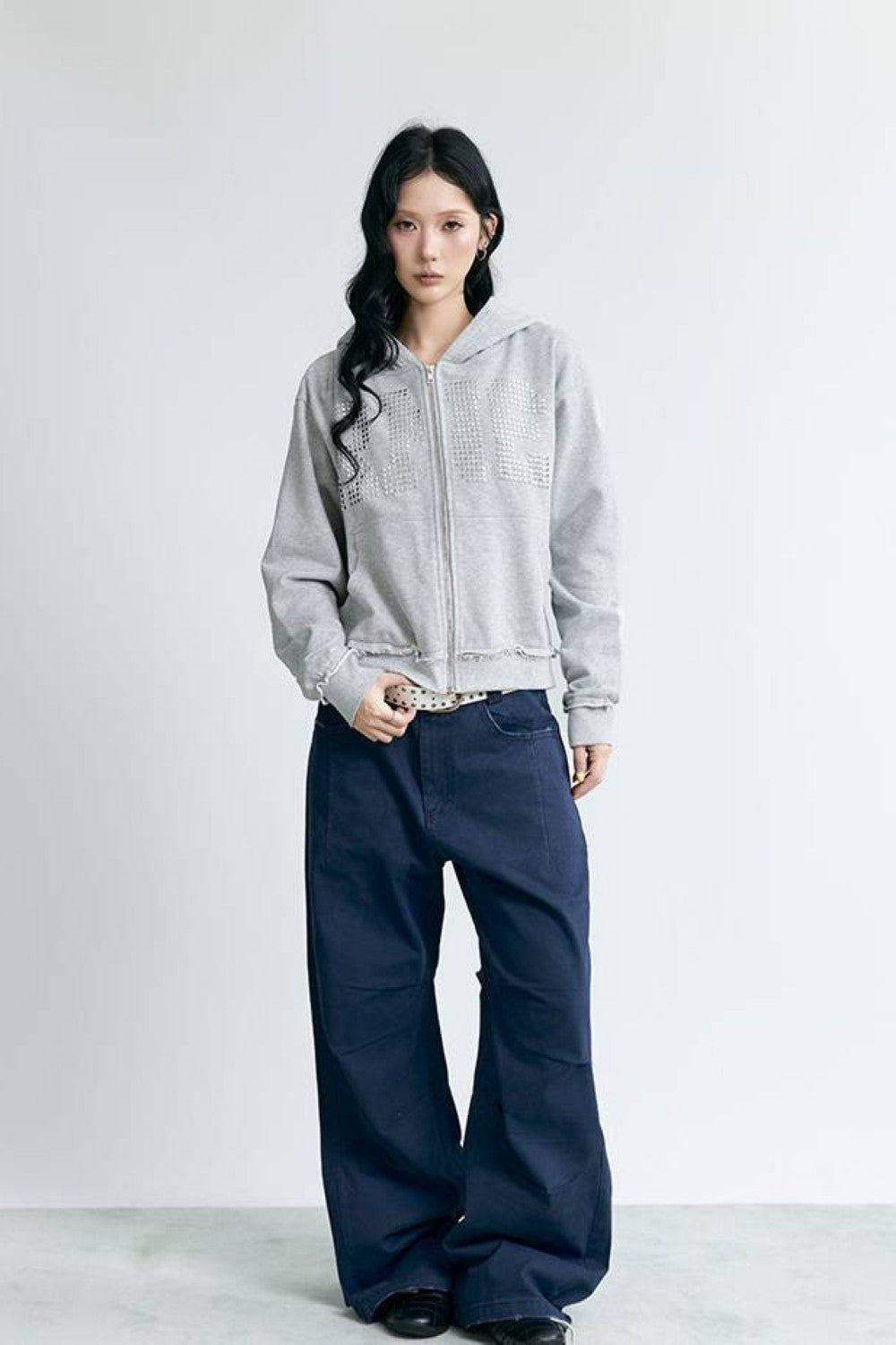 Chrome Letter Hooded Jacket