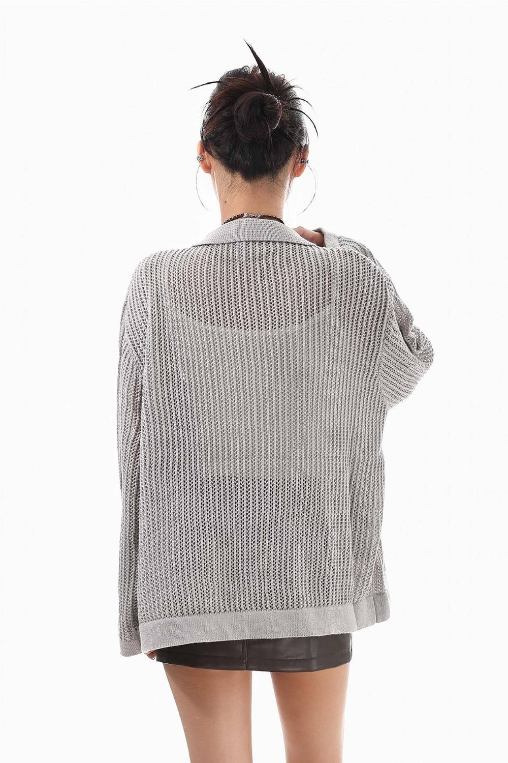 Silver Meadow Knit Cardigan