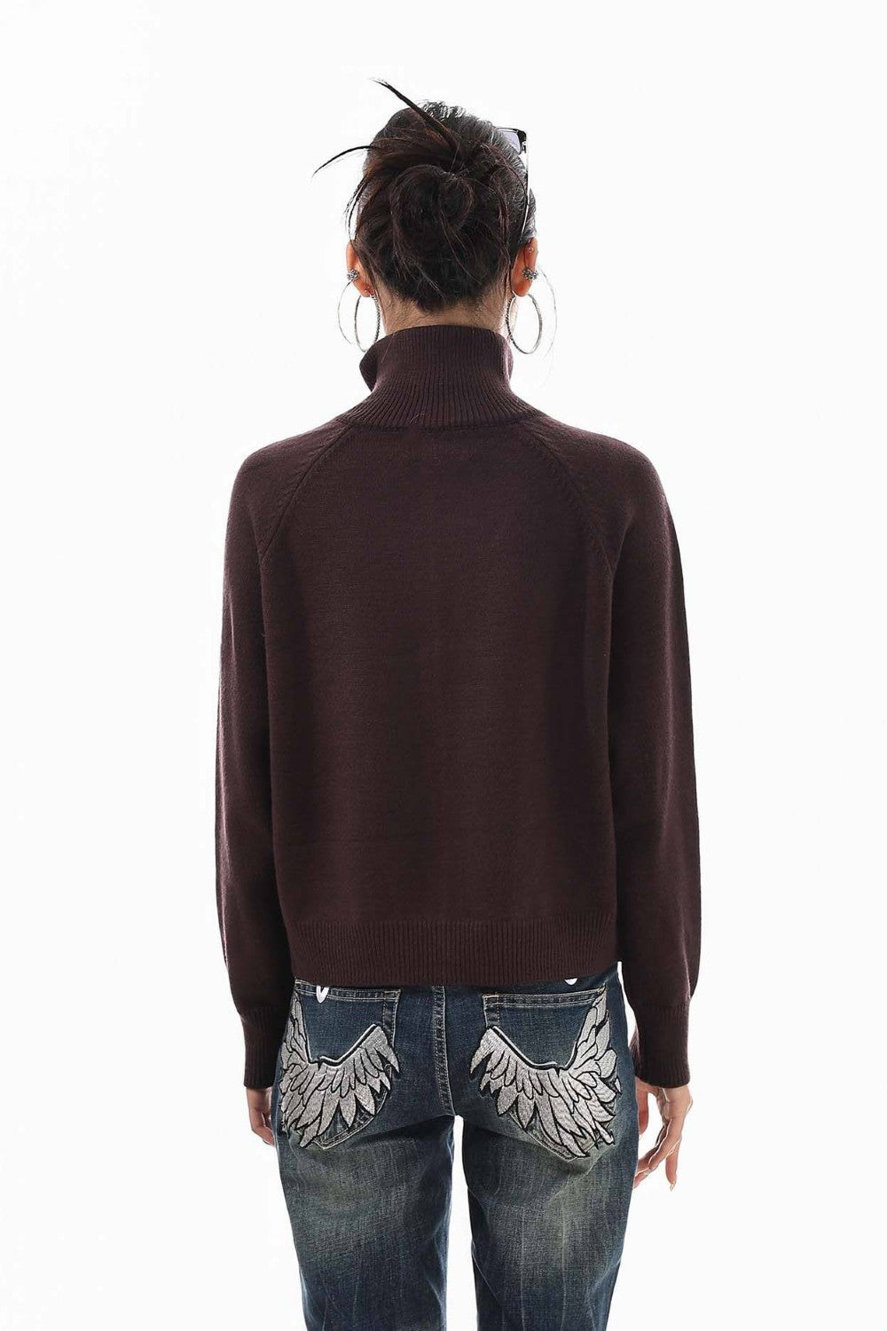 Retro Figure Knit Jacket