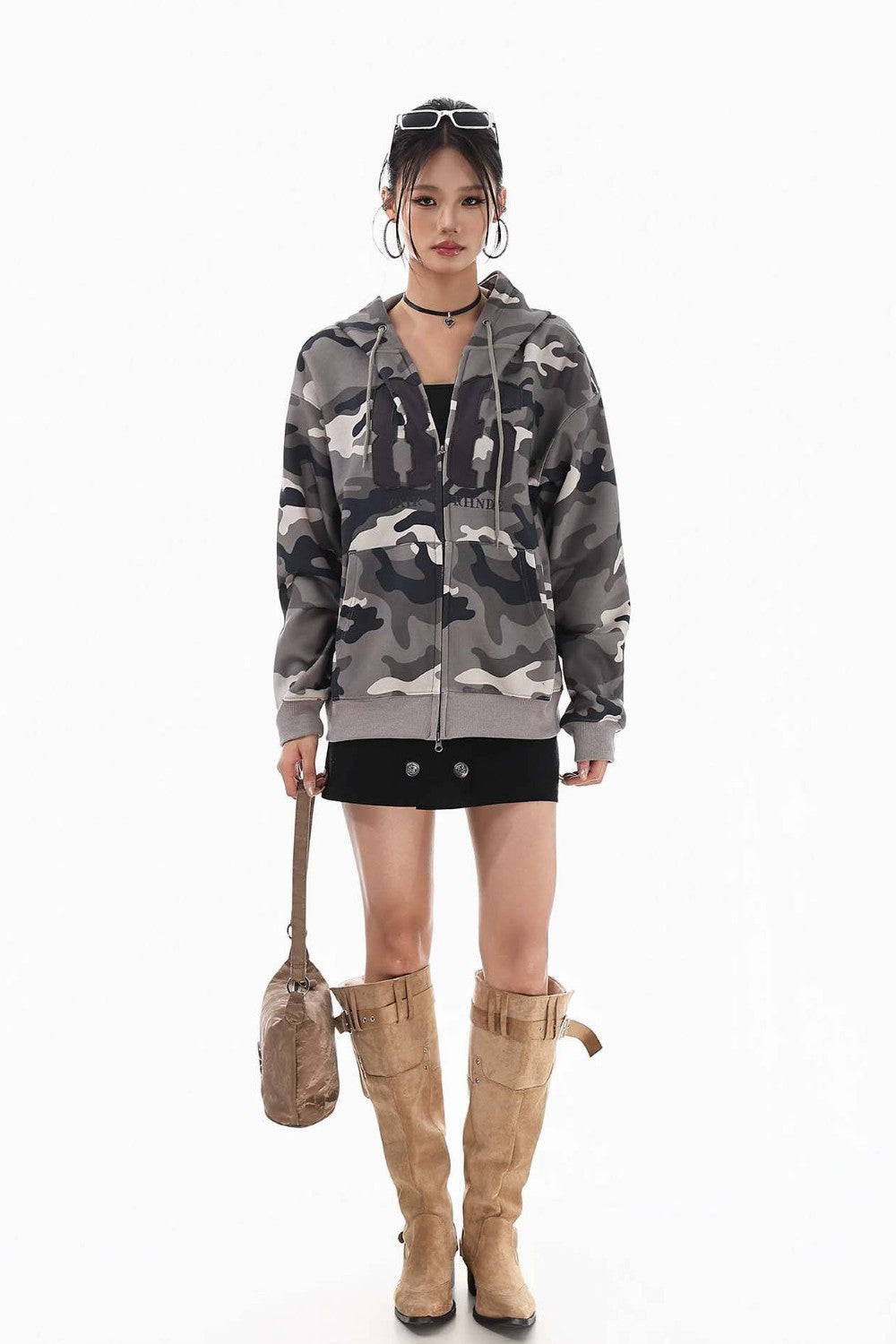 Varsity Camo Number Jacket