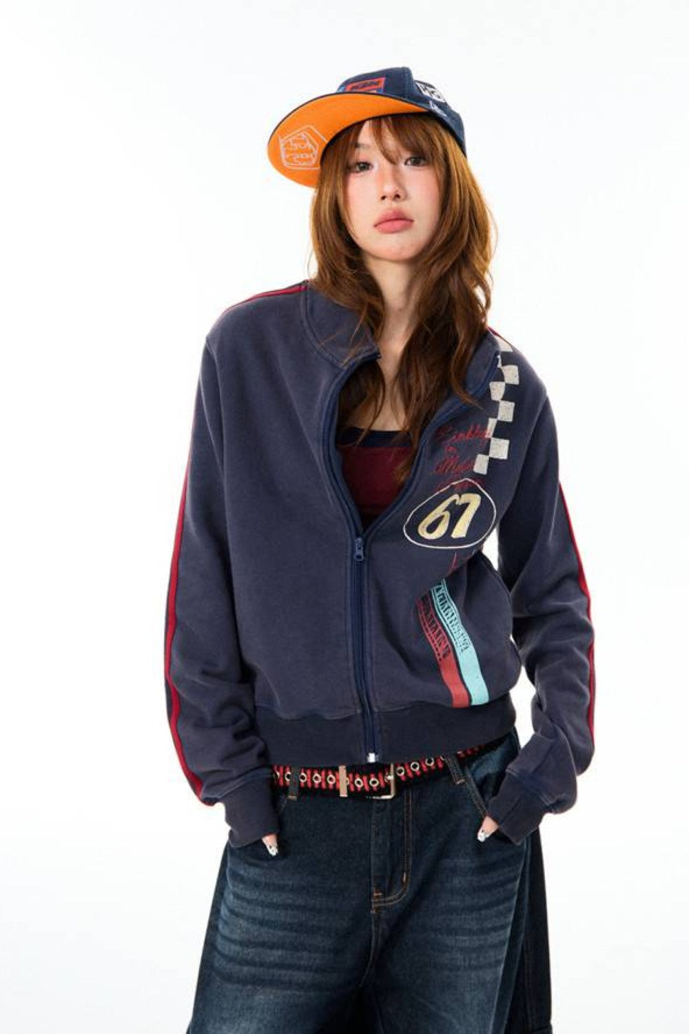 Downtown Cobalt Track Jacket