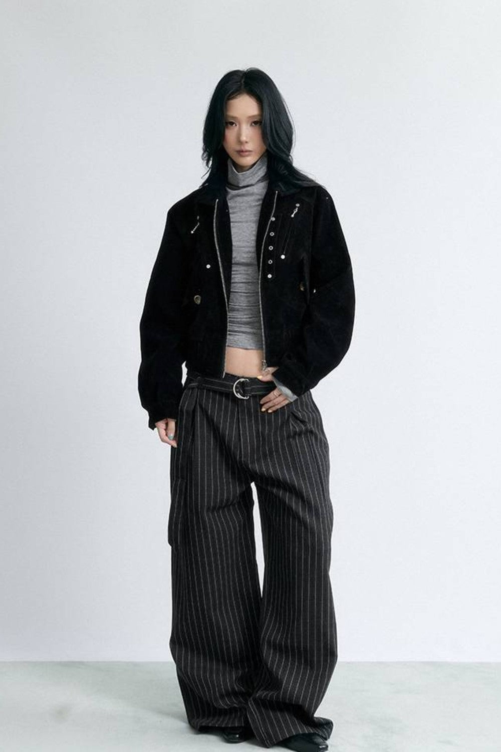 Studded Horizon Cropped Jacket