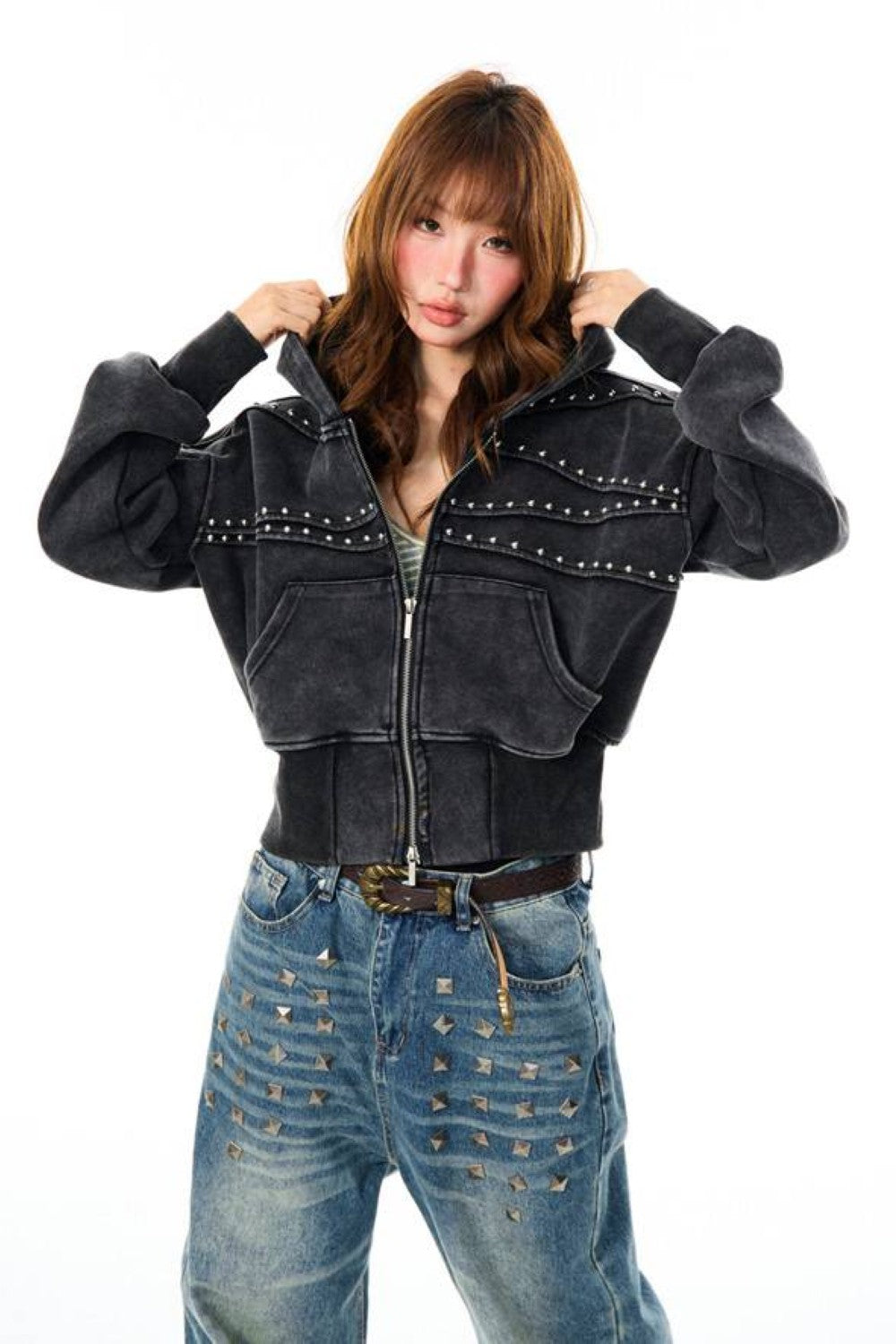 Chrome Rebel Studded Jacket