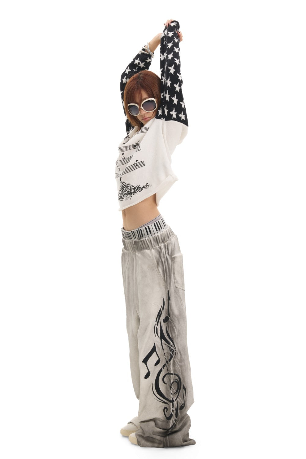 Piano Anthem Wide Sweatpants