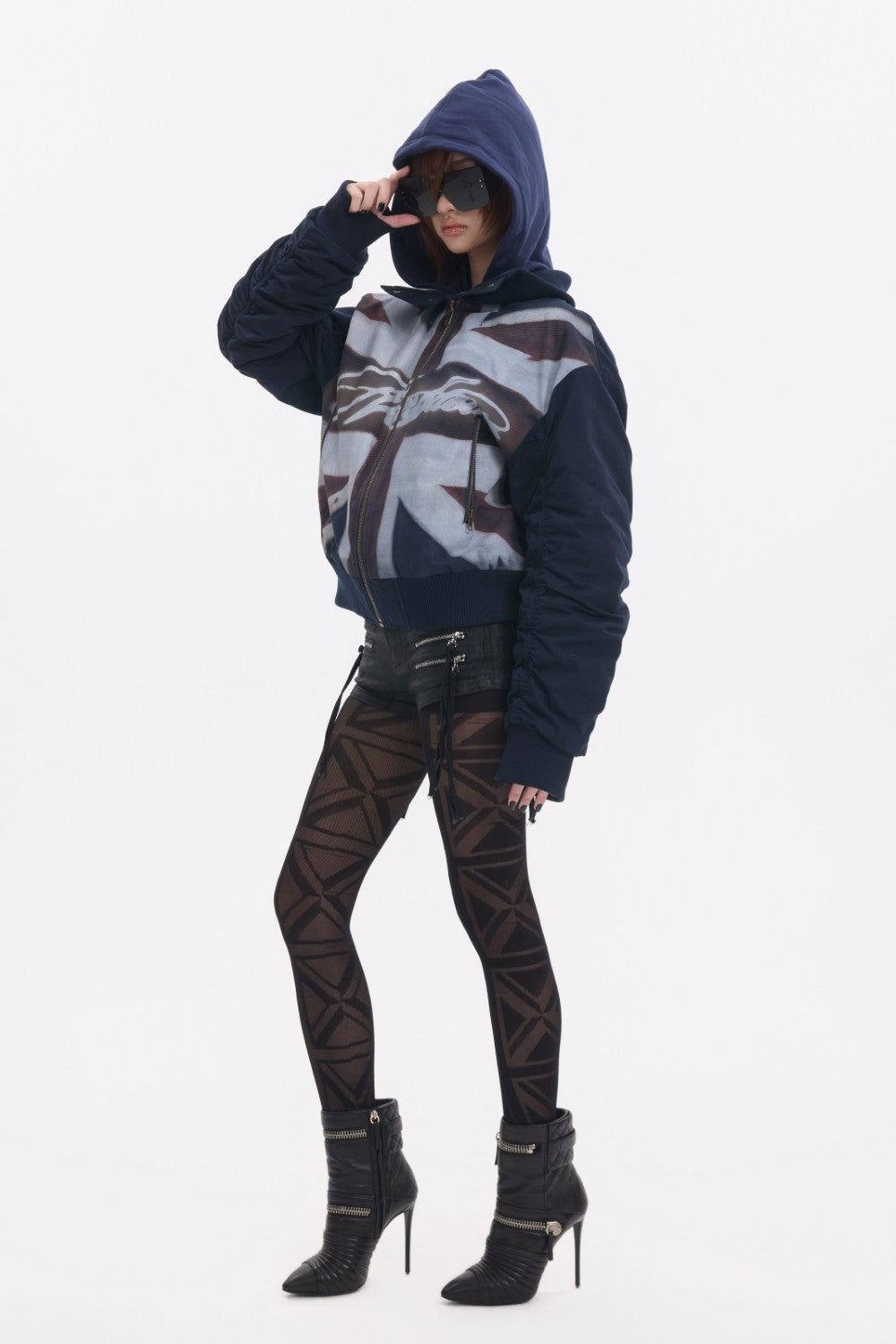 Faded London Bomber Jacket