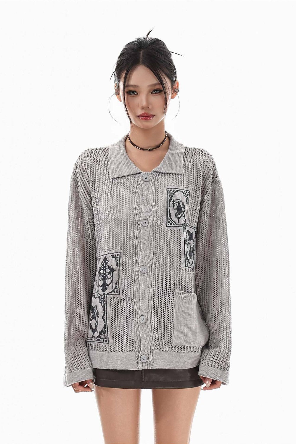 Silver Meadow Knit Cardigan