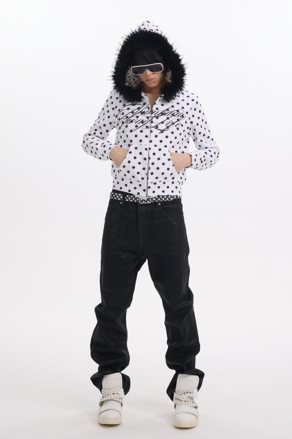 Snowfall Polka Dot Jacket