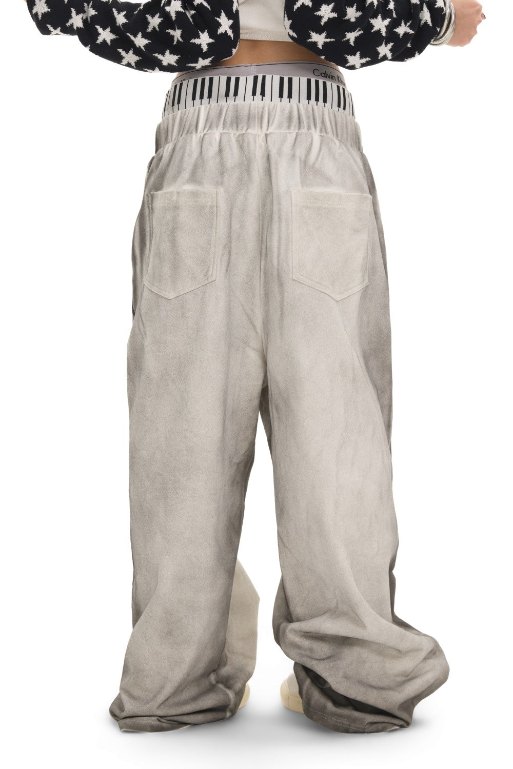 Piano Anthem Wide Sweatpants