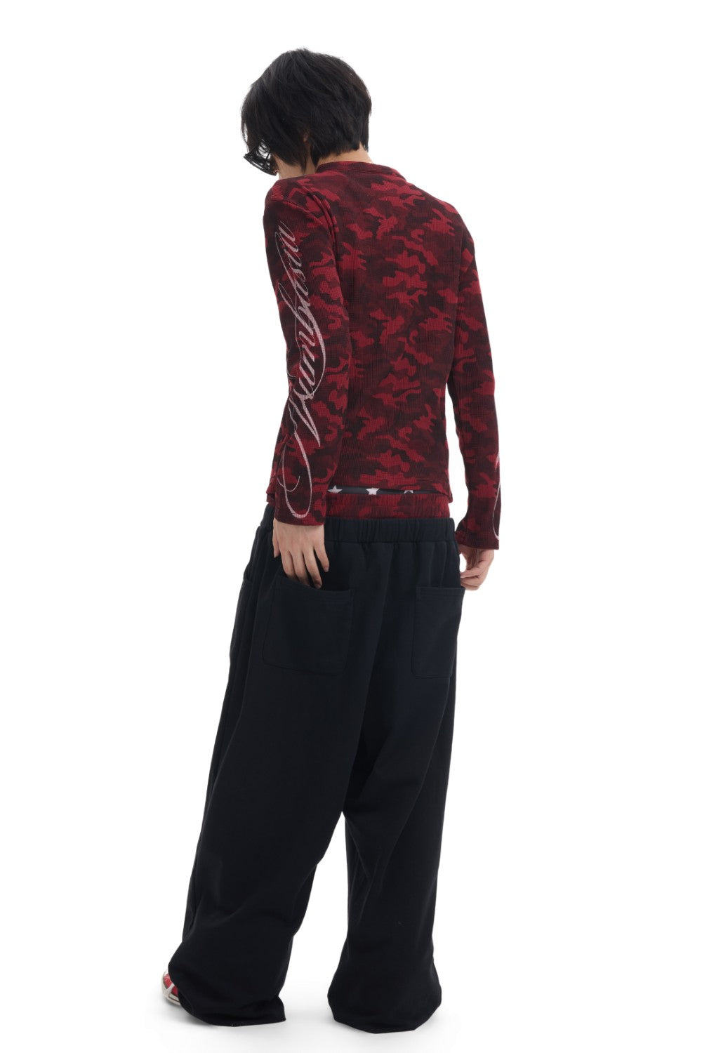 Scarlet Double Waist Sweatpants