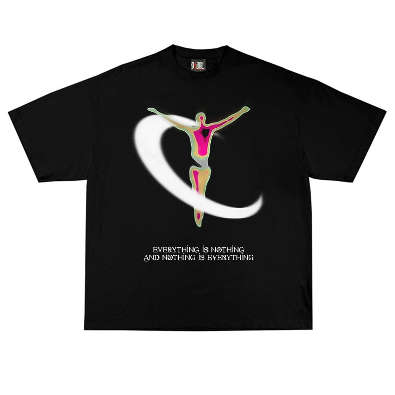 Everything Is Nothing Graphic Tee – Oversized Unisex Fit