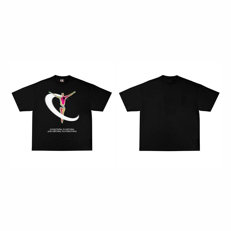 Everything Is Nothing Graphic Tee – Oversized Unisex Fit