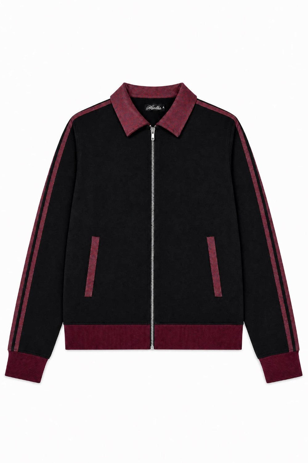 Embroidered Panther Suede Jacket