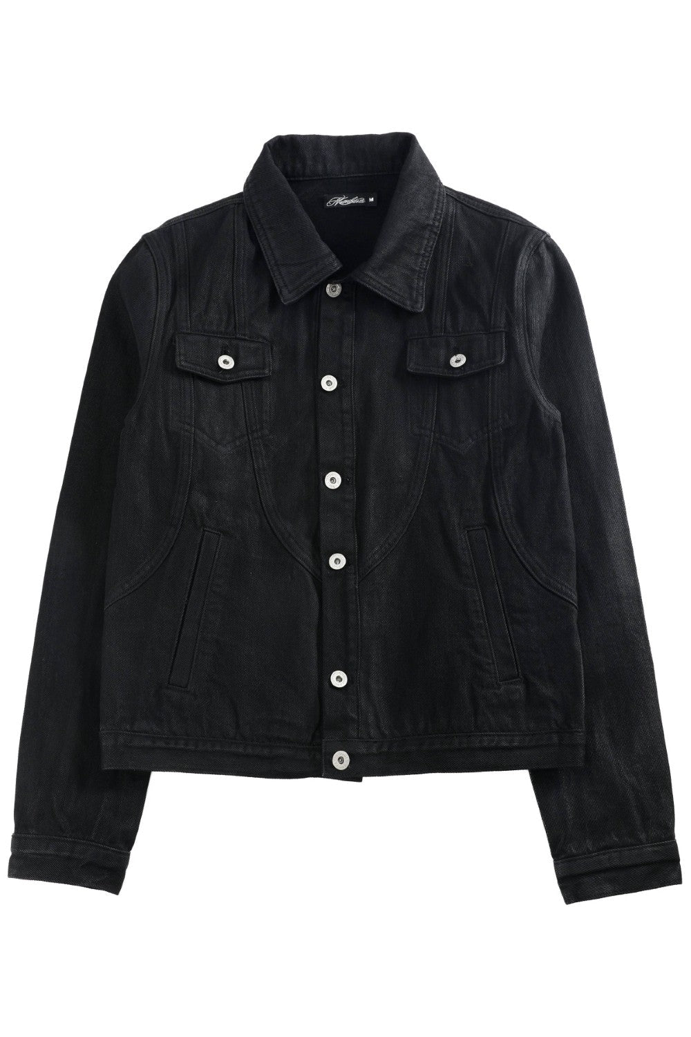Black Static Cropped Jacket