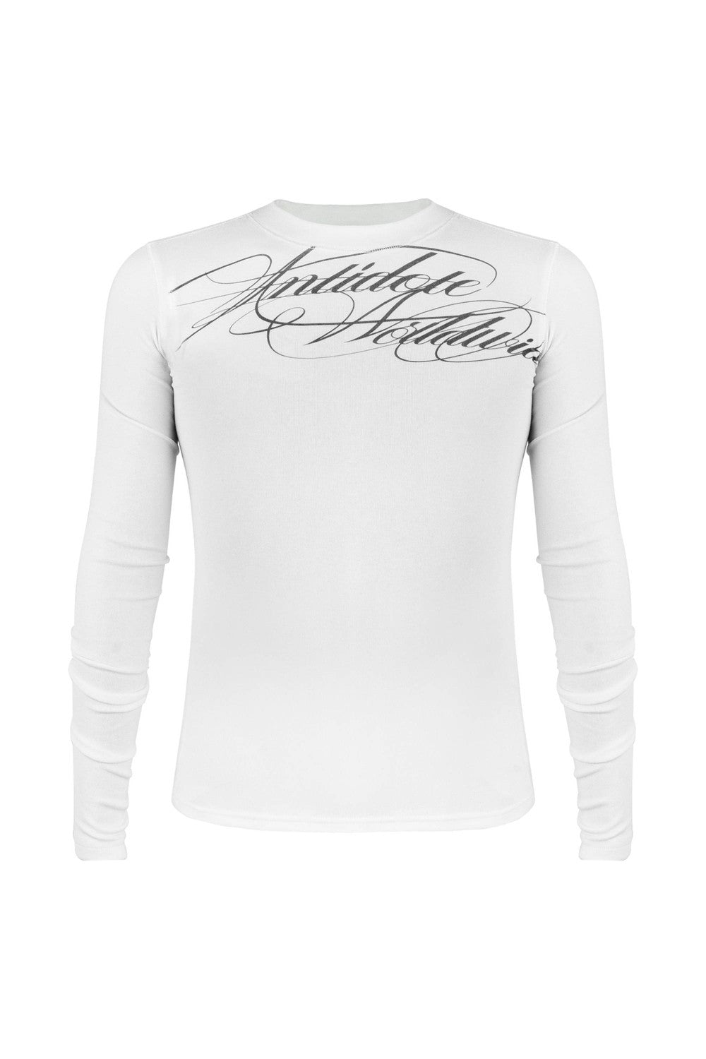 Slim Antidote Script Longsleeve